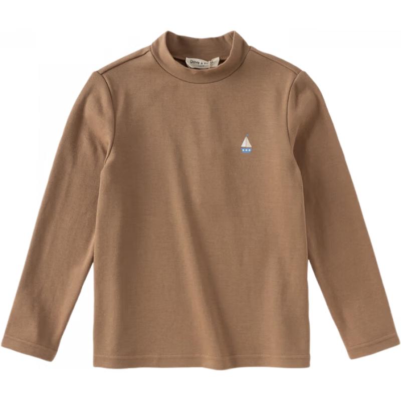 DAVE&BELLA Boys  Half-Turtleneck Long Sleeve Base Layer T-Shirt 120 cm