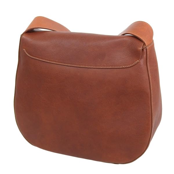 Bag Shoulder Bag Crossbody Leather Genuine Leather Brand BSH174 PO0001 Unisex [Ilbizonte] Women's (SEPPIA/Brown) [Item]