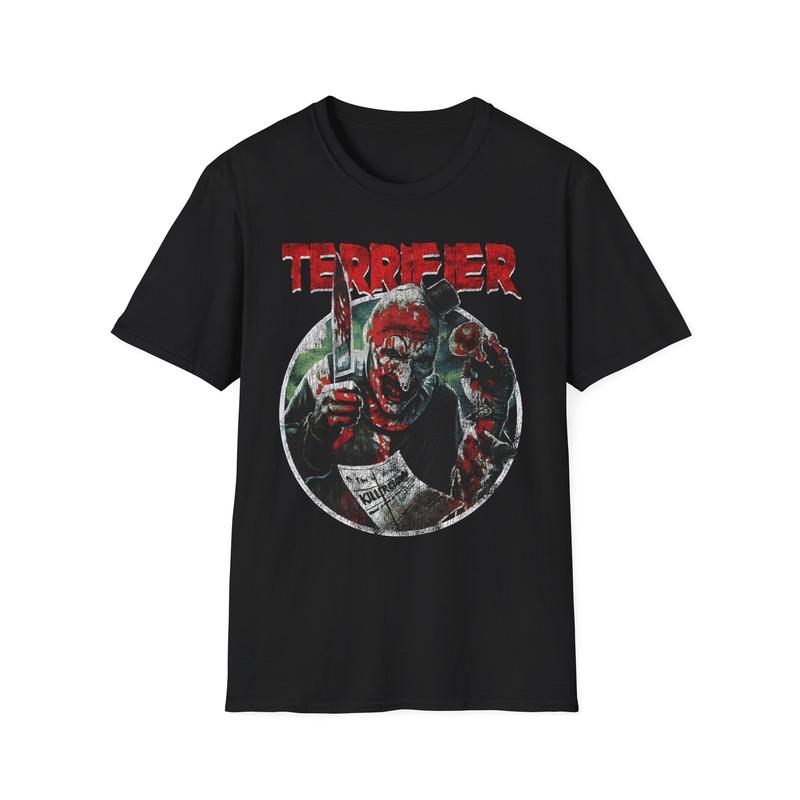 Terrifier Clown Horror Graphic Unisex T-Shirt M