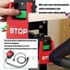 Practical Safety Switches with Large Stop Sign Paddles for Woodworking Equipment and Table 120V Single Phase