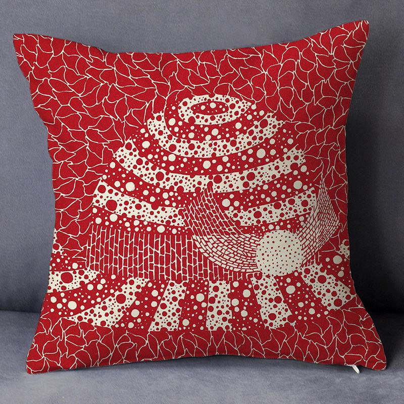 Home Decor Colorful Geometric & Floral Printed Pillow Covers Pattern Cushion Cover Suitable for Sofa Bedroom Car Pillow Cover