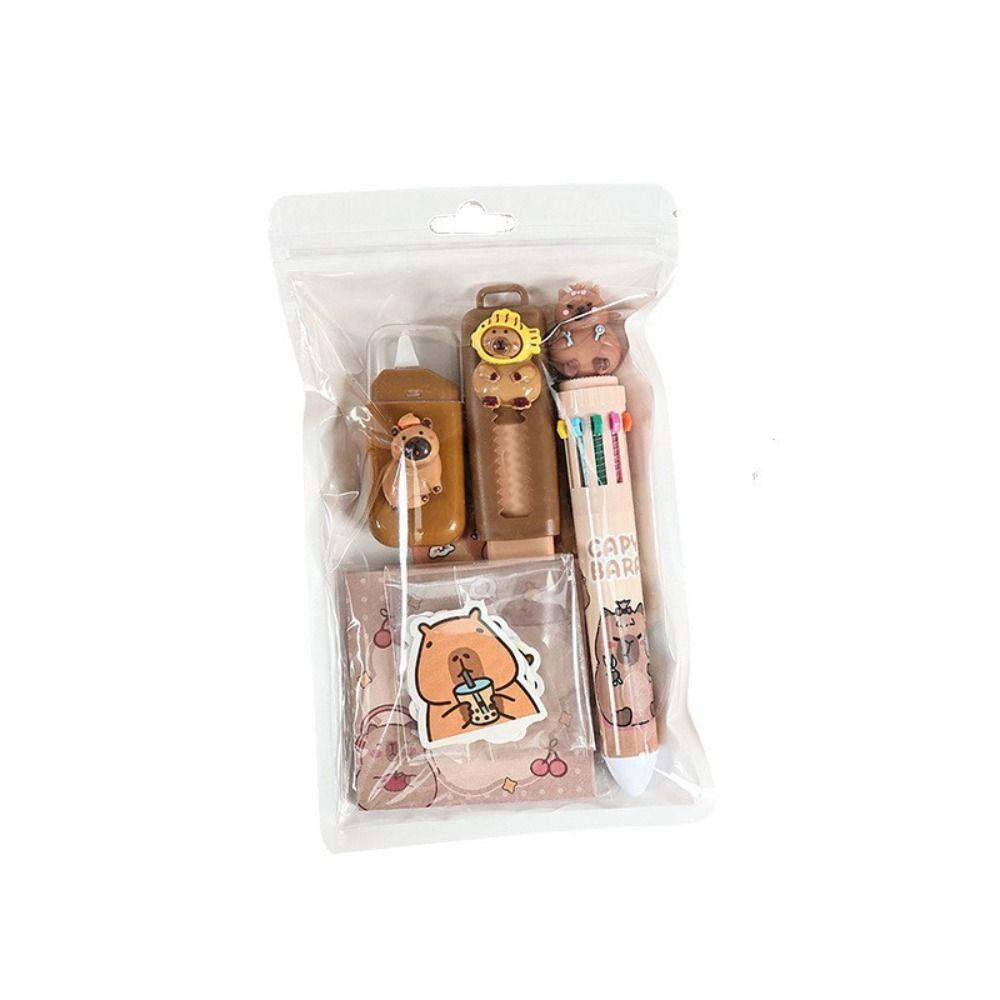 Creative Style Stationery Set Student Gift Ball-point Pen Cute Eraser Set School Office