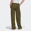 Adidas X Karlie Kloss Collaboration Solid Color Side Button Flared Sports Pants Women Pants Green GV3533