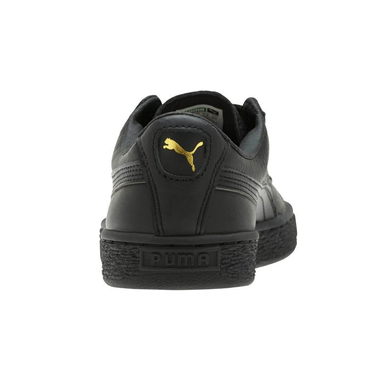 Puma Basket Classic Lifestyle Cushioning Support Low-Top Sneakers Women Sneakers Black 362892-14