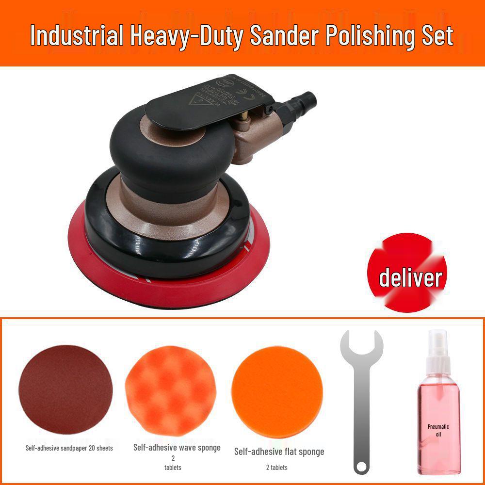 5-inch Pneumatic Car Polisher & Grinder Tool