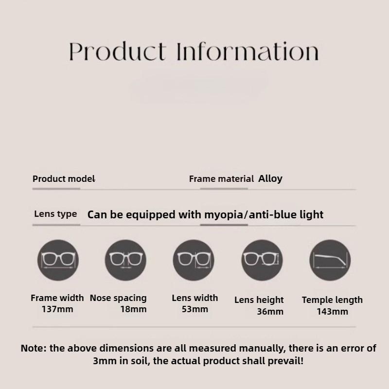 Metal Frame Cat Eye Reading Glasses Woman Anti Blue Light Computer Office Goggles Fashionable Versatile Women's Eyepieces