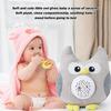Kid Sleep Soother Pillow Newborn Sleep Aid Sound Machine Starry Projector Stuffed Animal Plush Toy Musical Soother Plush Cuddly