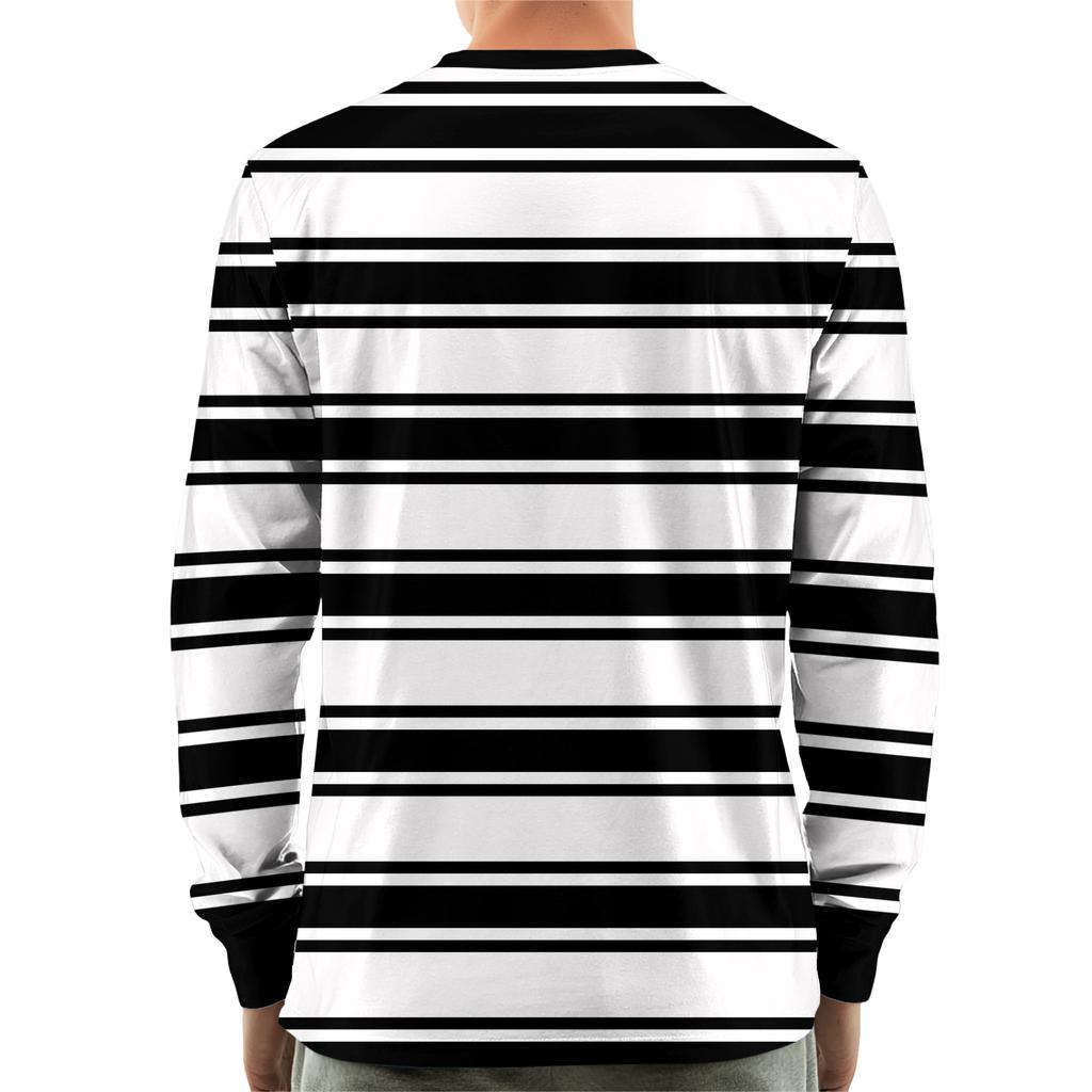 Men's Casual Oversized Button-Down Shirt With Long Sleeves