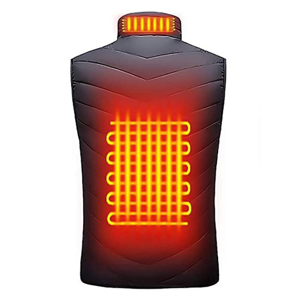 Outdoor Warm Clothing Heated For Riding Skiing Fishing Charging Via Heated Coat