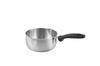 Maruyama Content 16cm Yuhira Pot with Induction and Gas Stove Stainless Flat Made In Graduations, CO3-16Y, Compatible, Steel, Bottom, Japan,
