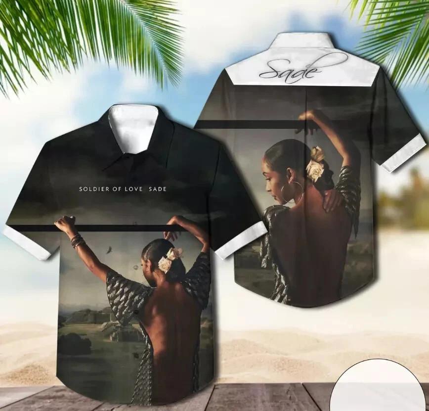 Sade Soldier Of Love Album Cover Hawaiian Shirt Gift For Fans CM832 S