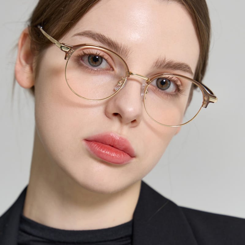 

RECLOW RECLOW FBB81 BROWN GLASS Glasses FREE