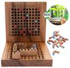 Seeschlacht aus Holz – Traditionelles ökologisches Holzspiel – Strategiespiel – Brettspiel – 350430 – 2 Spieler – ab 6 Jahren