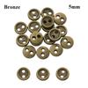 20Pz Bottoni Metallici per Bambole per Cucire Vestiti per Bambole Accessori Bottoni Rotondi Mini 3/4/5/6mm Per Fibbie Vestiti per Bambole Fai da Te 1/12 1/6