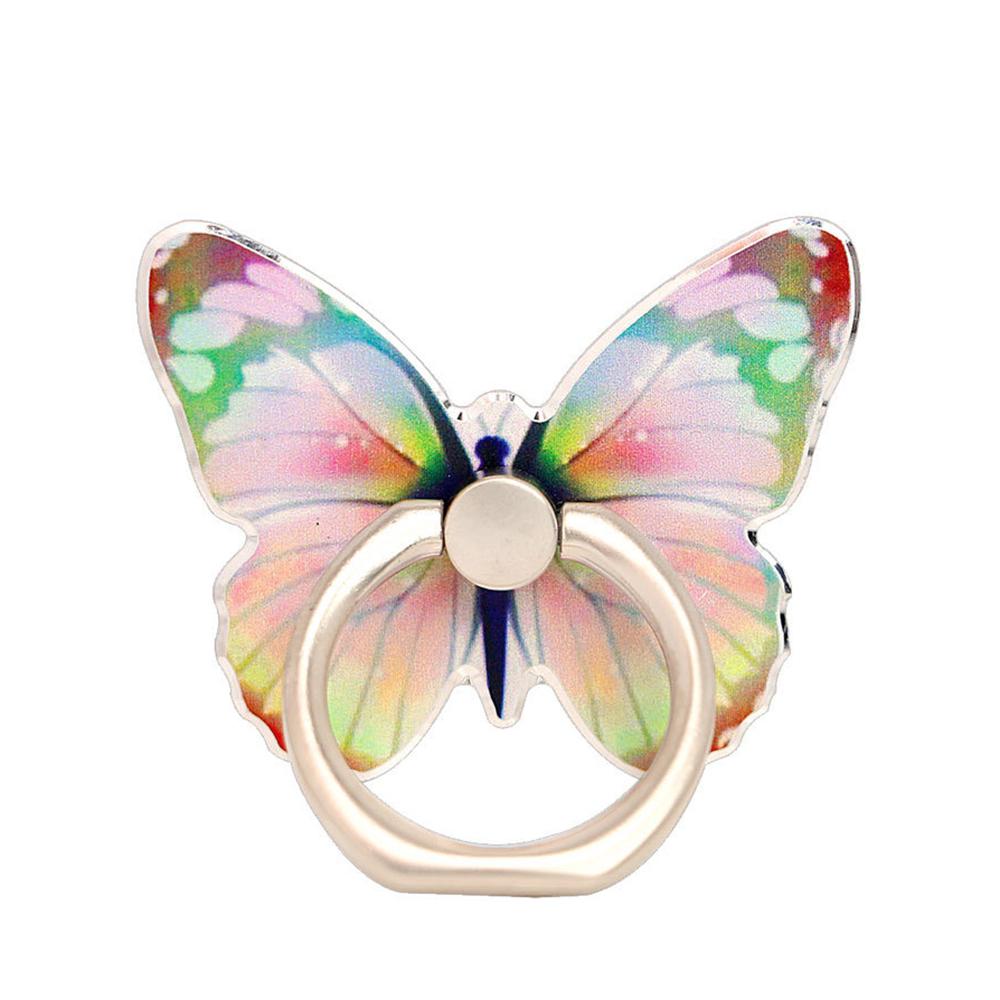 Luxury Universal Beautiful Butterfly Mobile Phone Handle Holder Suitable Mobile Phone Finger Ring Holder Adhesive Holder
