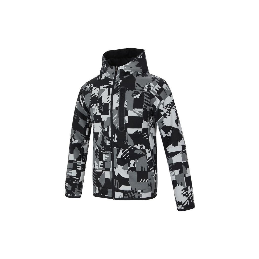 (GS) B Nike Sportswear TCH FLC SSNL ENERGY Top LT Smoke GREY Kids DM8071-077 M