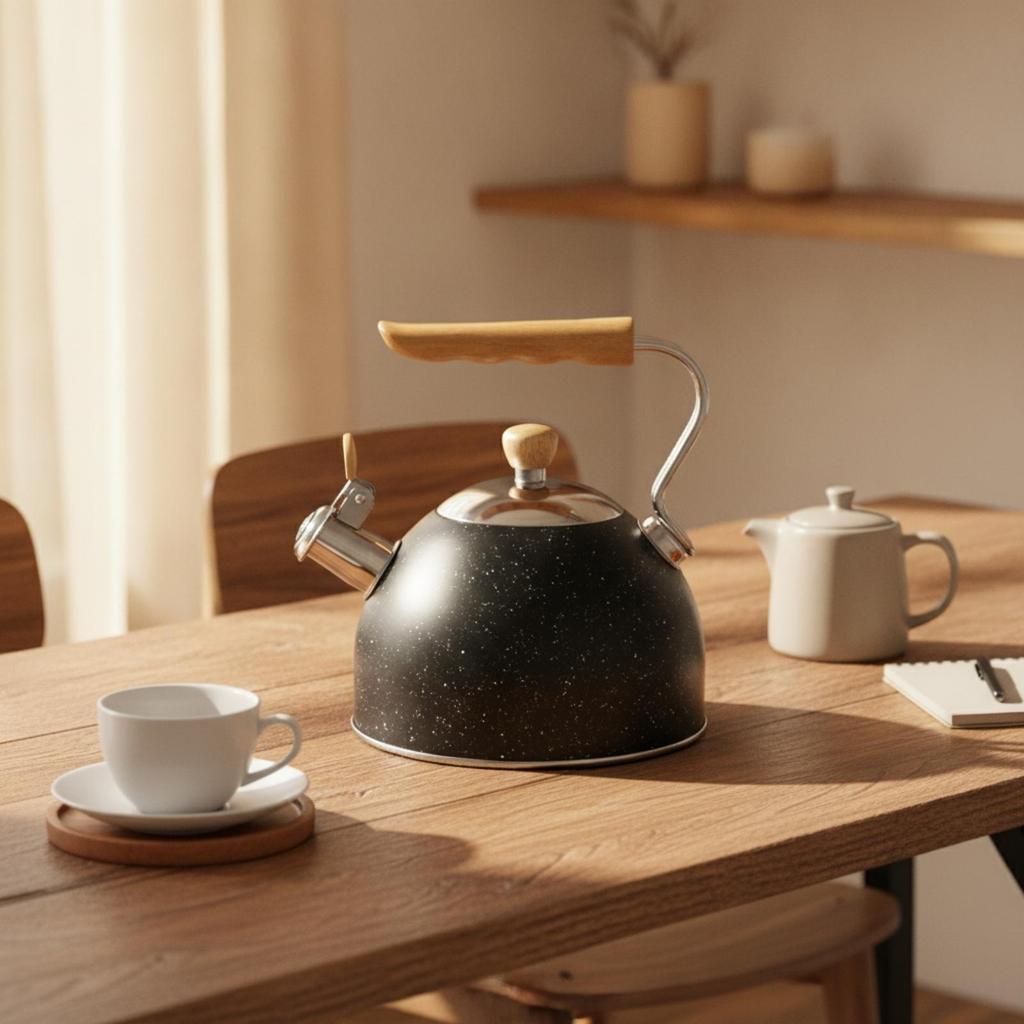 Stovetop Kettle Sturdy for Coffee Making