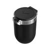 LED Portable Car Ashtray with Lid - Multifunctional & Personalized Design