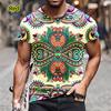 Summer 3d Abstract Print Short Sleeve T-shirt Unisex's Casual Creativity T-shirt