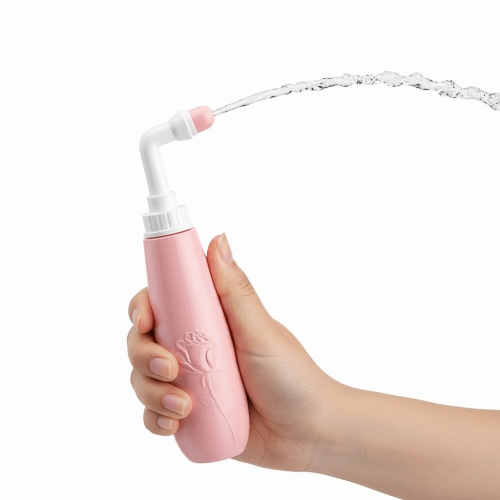 500ml Handheld Bidet Soft Bidet Cleaner Easy To Use Portable Bidet Sprayer  for Pregnant Women