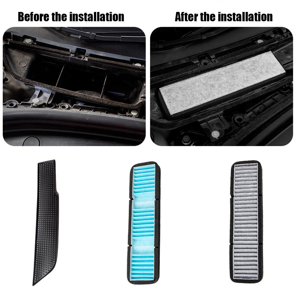 Car Right Left Side Air Conditioning Air Inlet Protective Cover Car Air Vent Filter Cover Car Accessory Model 3