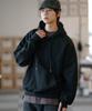 Steady Thumbhole Terry Hoodie Black Oyhd2593