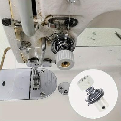8700 Thread Sewing Machine Thread Tensioner Sturdy Iron Flat Car Wire Clamp Sewing Machine Accessories