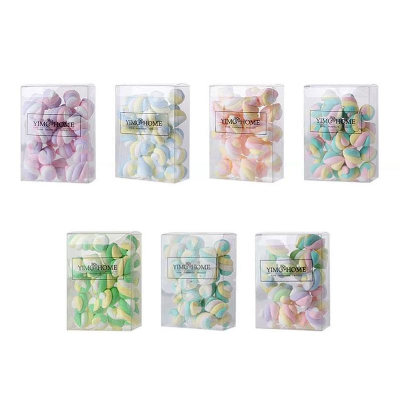 High Quality Fake Marshmallow Cute Simulation Candy Cake Shop Window Display 2026 Christmas Home Decoration Artificial Food