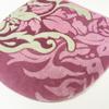 Senko DECORMUSEE Samira Toilet Lid Wine with Adhesive Antibacterial and Odor Made In Product Number 30317 Cover, Color, Sheet, Multi-Type, Resistant,