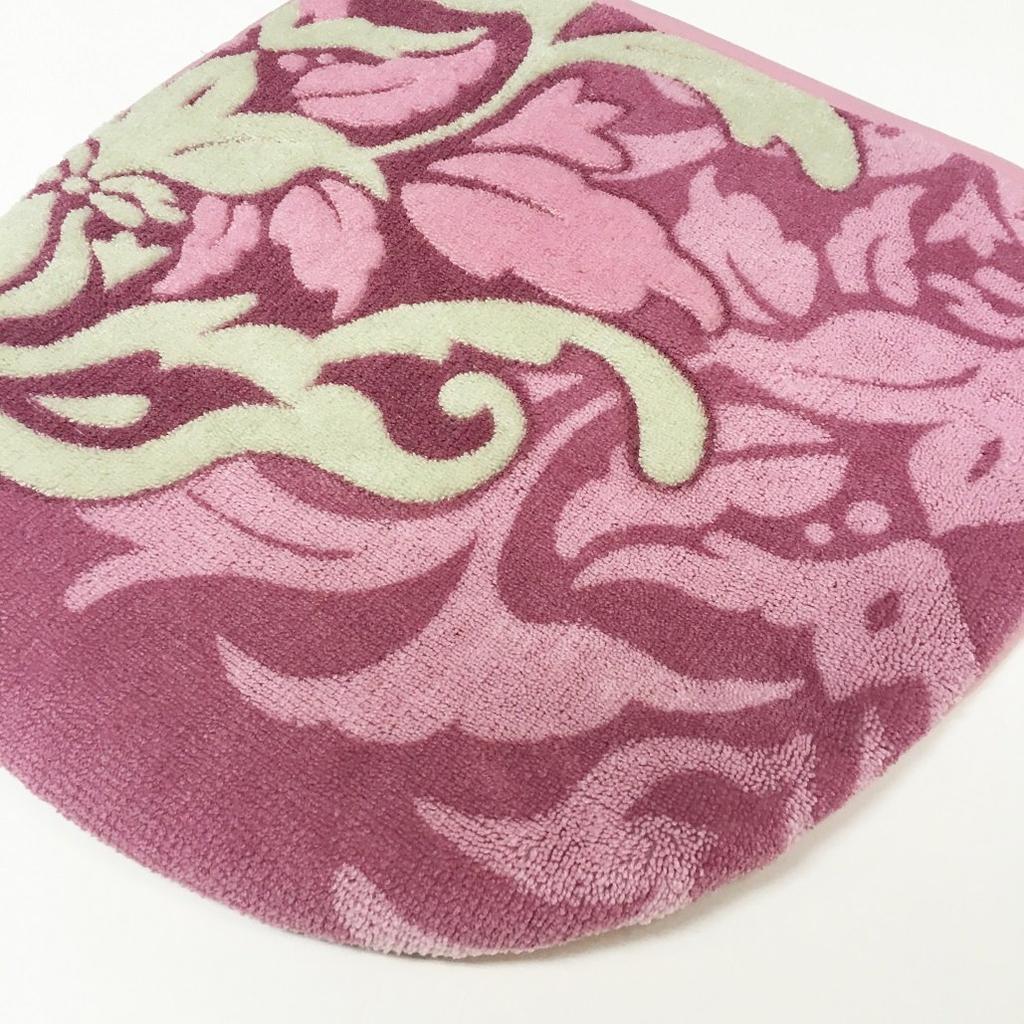 Senko DECORMUSEE Samira Toilet Lid Wine with Adhesive Antibacterial and Odor Made In Product Number 30317 Cover, Color, Sheet, Multi-Type, Resistant,