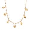 Starfish Clavicle Chain Gold Color Sweater Chain Fashion Shell Necklace  Gifts