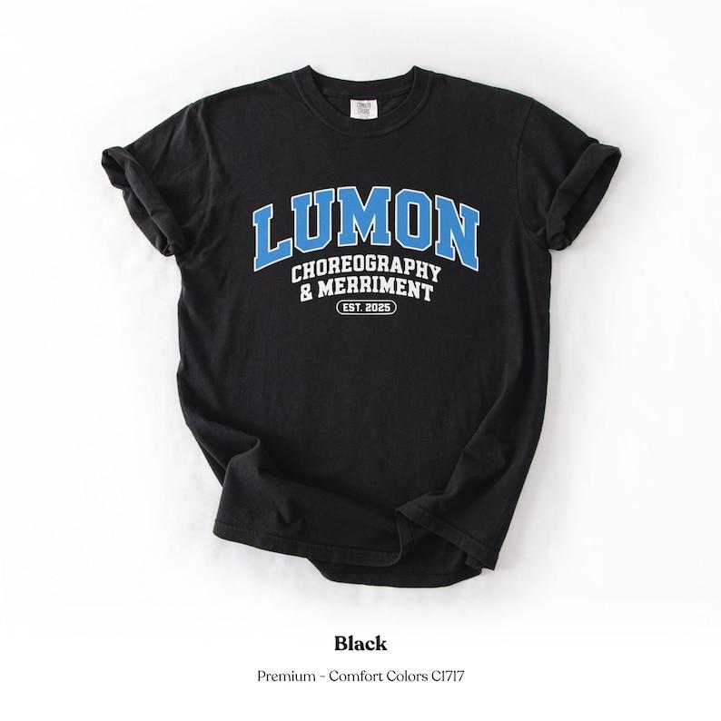 Lumon Choreography Merriunisext Tshirt Severance Tv Show Shirt Retro College Style Tee Lumon Industries Merch Funny T