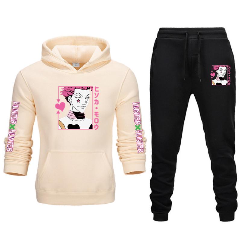 Otoño e Invierno Nuevo Traje de Los Hombres Ropa Deportiva Sudadera con  capucha de 2 piezas + Pantalones Jogging Fitness Sportswear Pullover Track  Traje Suéter Set comprar a buen precio — entrega