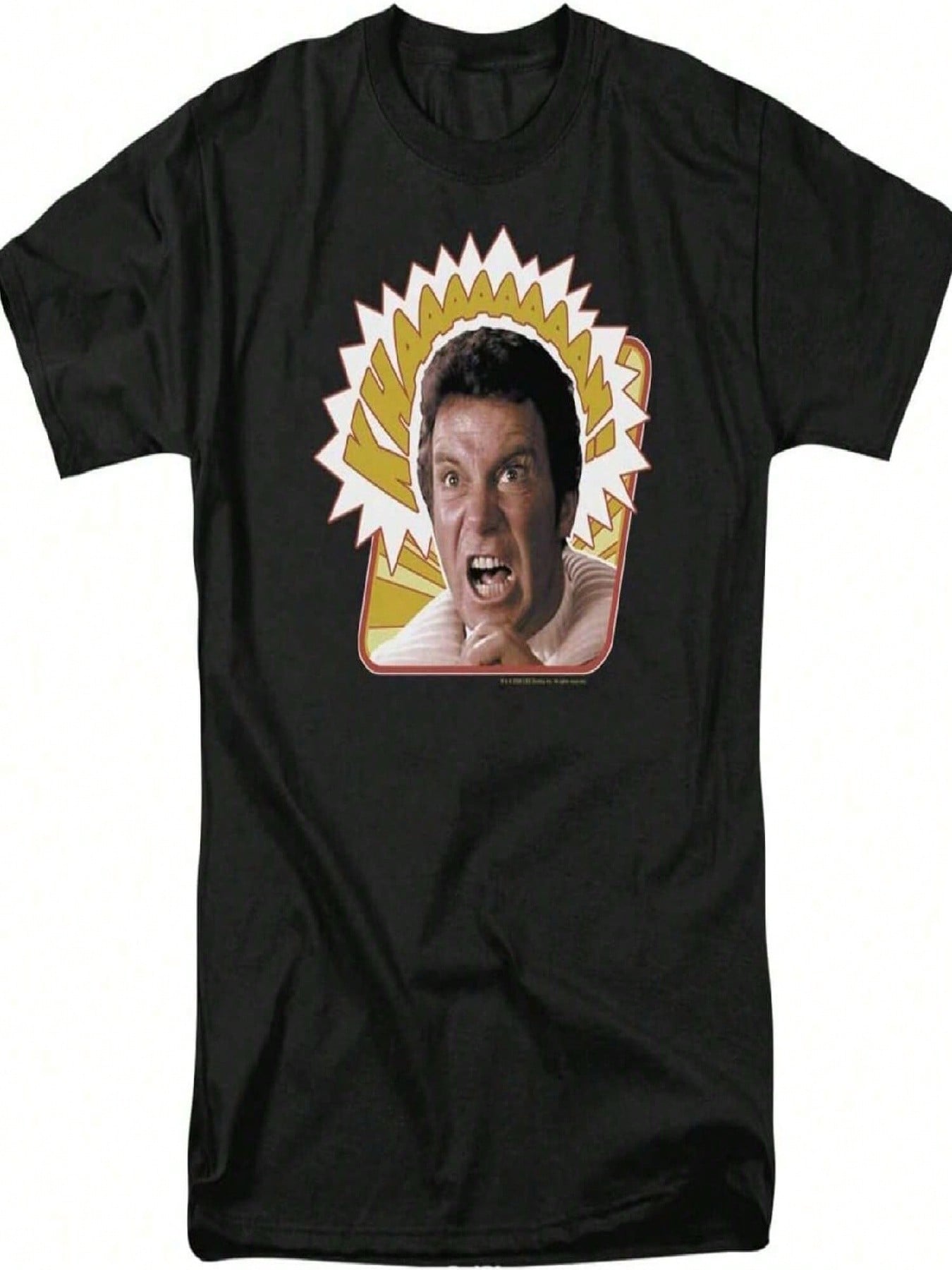 A&E Designs Star Treks II The Wrath Of Khan Khaaaaaan Kirk Adult T-Shirt S разноцветный