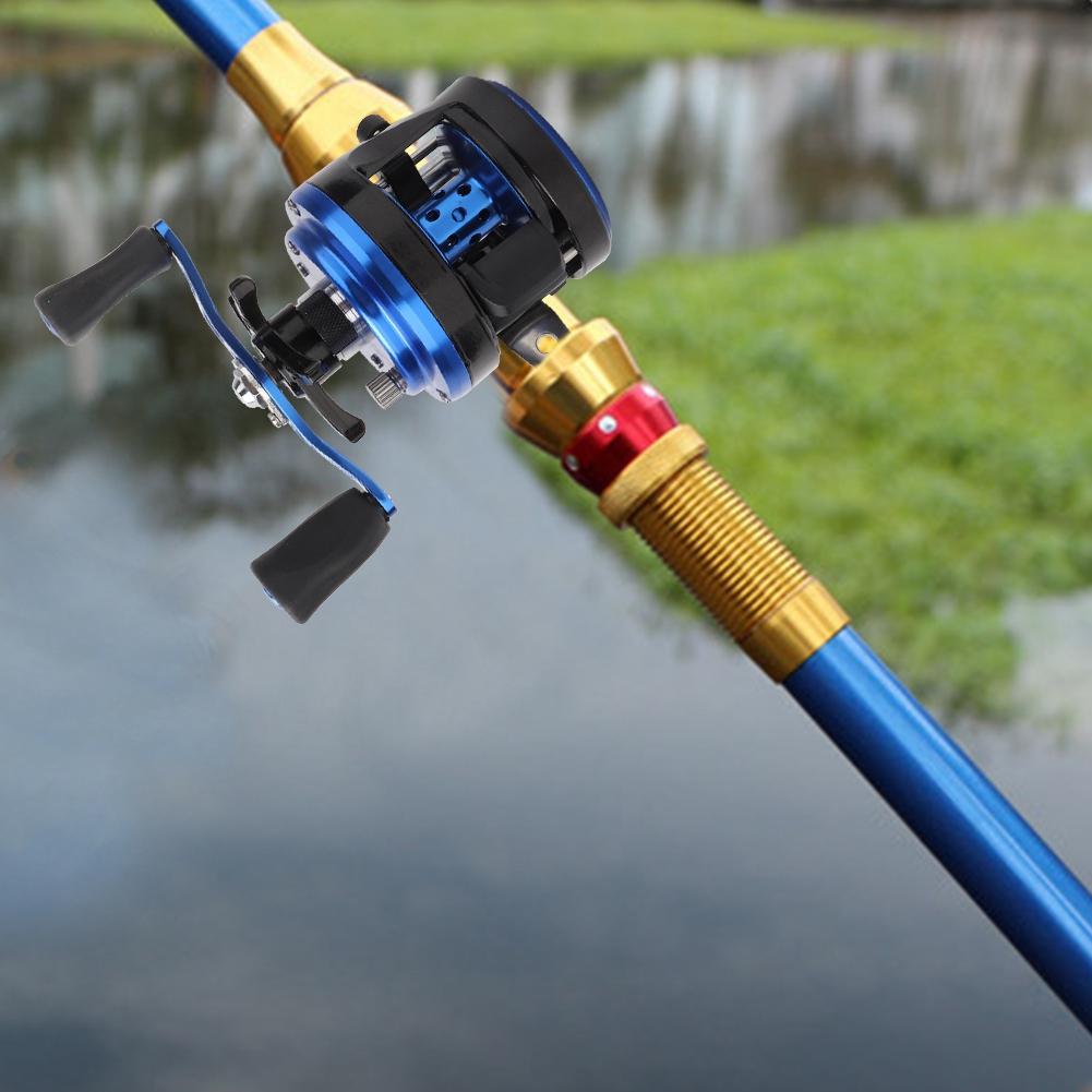 8BB Baitcasting Fishing Reel, Magnetic Brake System, Left Handed for   Casting P formance