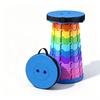 Outdoor Portable Folding Stool,lightweight,with Telescopic and Retractable Designs,suitable for Fishing,hiking and Barbecuing