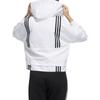adidas Street Jacke mit abnehmbaren Ärmeln und Kapuze Damenjacken Weiß GT4403