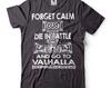 Valhalla Viking Warrior T-Shirt: Norse Mythology, Patriotic Gift