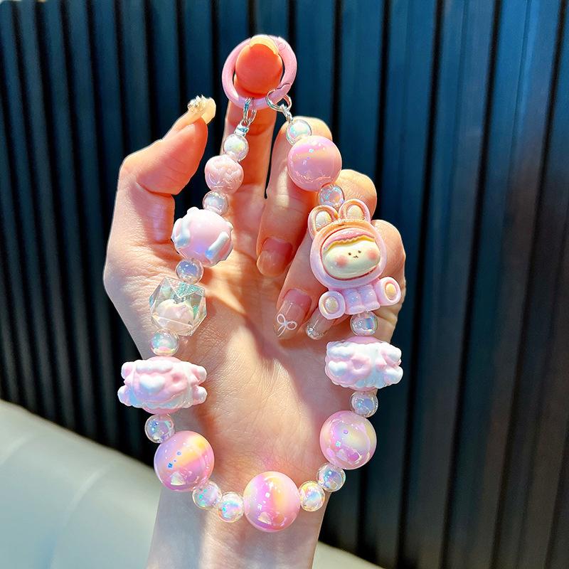 Phone Chain Trendy Pendant For Iphone Samsung Universal Accessories Lanyard Hanging Rope For Girl Pendant