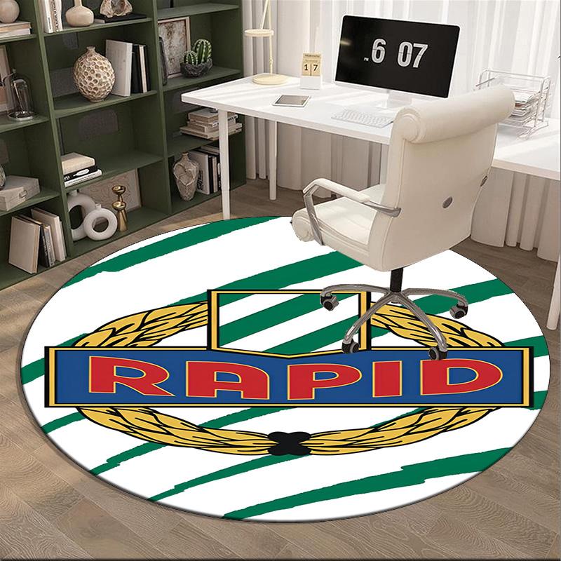 Native Spirit Rapid Ultras Round Rug for Livingroom,Bedroom, Palyroom, Chair Rug, Area rug, Circle Carpet, Fan Christmas gift