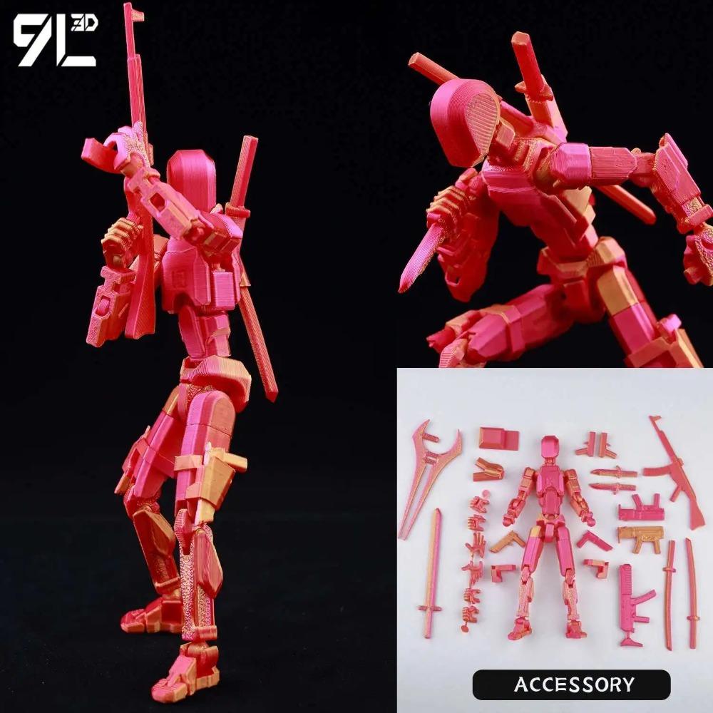 

Lucky13 Anime Style Dummy13 T13 Joints Movable Articulated Doll with Animation Multi-Position Display Stand for Collectors бурштин