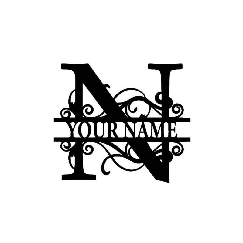 Multipurpose Letters Sign Wrought Iron Decor Ornament Crafts Supplies for Indoor Outdoor Garden Yard Decoration Gift