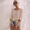 Spring/Summer New Women's Knit Loose Solid Color Imported Fashion Set Women's Knit Sweater