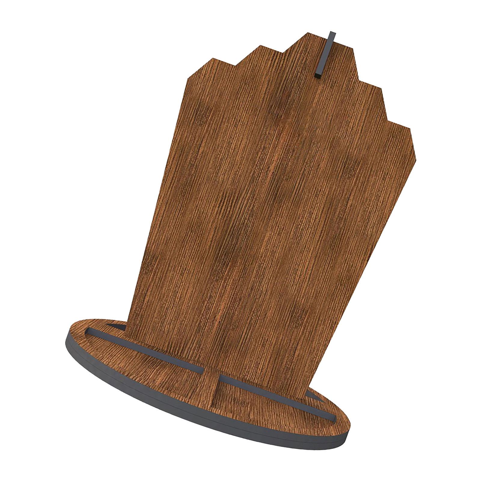 

Wood Jewelry Organiser Lightweight Rack for Displaying Bracelets Necklaces and Earrings Accessories Organization Shelf