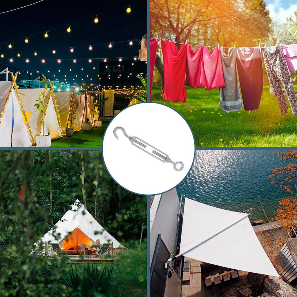 15M/30M Stainless Steel Cable Rope Kits Garden Railing Wire Fence Roll Kits for Outdoor Tent Cleaning Rope 304 PVC Coated