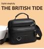 Men's Multifunctional Genuine Leather Crossbody Shoulder Bag