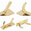 Stainless Steel Adhesive Clothes Hat Hook For Bathroom And Kitchen Clothes Hanger Hook Behind Door