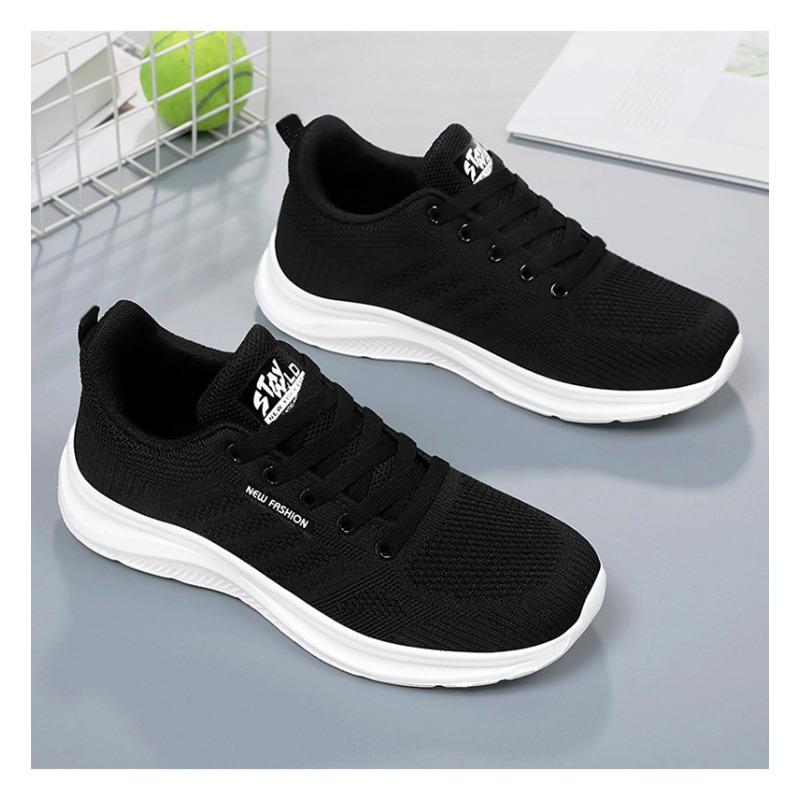 Women's Sports Shoes, Versatile Slip-on Shoes, Soft-sole Non-fatiguing Running Shoes for Women, Breathable Mesh Shoes.