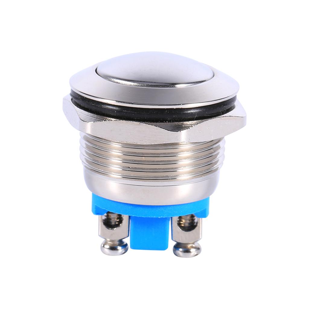 19mm Waterproof Car Metal Push Button Horn Momentary Switch 12V Switches4