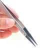 For Watch Hands Installation Work Straight Elbow ESD-259 ESD-259A ESD-7A Handle Stainless Antistatic Plastic Tweezers